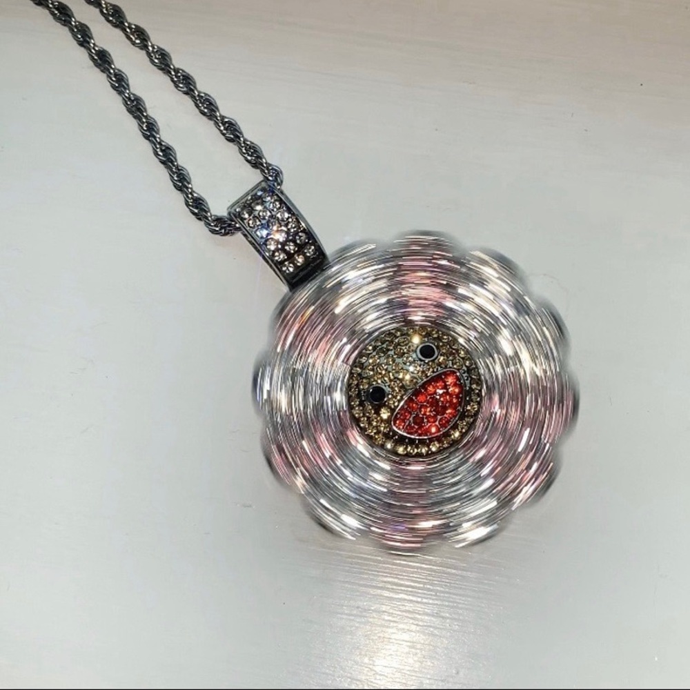 Takashi murakami sunflower spinner chain